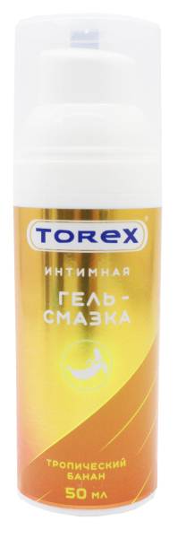 Изображение товара Гель-смазка Torex Тропический банан с дозатором 50мл Гель-смазка Torex Тропический банан с дозатором 50мл фотография
