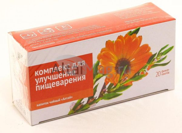 Изображение товара Напиток чайный «Комплекс для улучшения пищеварения» Напиток чайный «Комплекс для улучшения пищеварения» фотография