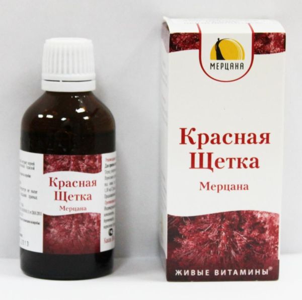 Изображение товара Красная щетка «Мерцана», 50 мл Красная щетка «Мерцана», 50 мл фотография