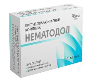 Нематодол противопаразитарный комплекс Фармгрупп 30 таблеток